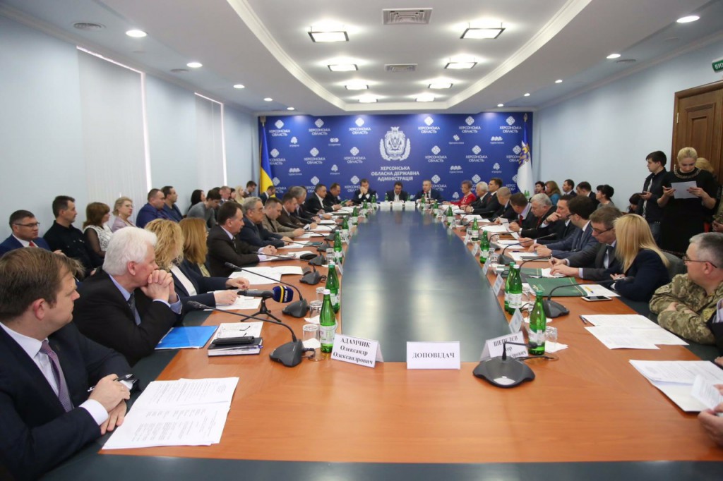 В ОГА проходит выездное заседание ВР Украины